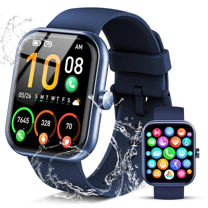 Samart Watch 10X Pro Max: 2.2&quot; HD Display Bluetooth Calling Smart Watch with Metallic Case &amp; Multi-Strap Combo