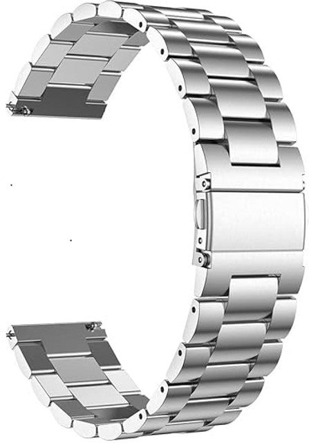 Luxury Rolex Style Stainless Steel Chain Strap for Apple Watch / Samsung Smartwatch Band