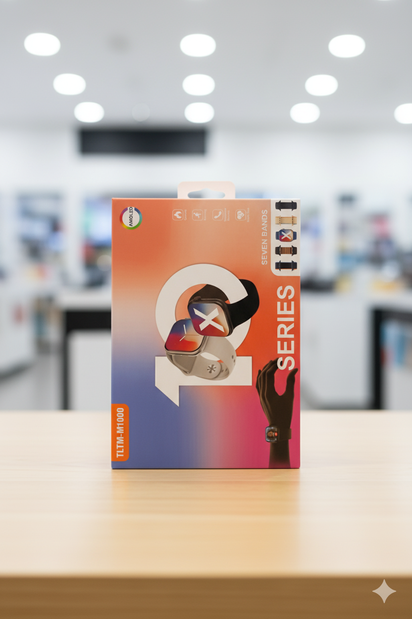 Samart Watch 10X Pro Max: 2.2&quot; HD Display Bluetooth Calling Smart Watch with Metallic Case &amp; Multi-Strap Combo